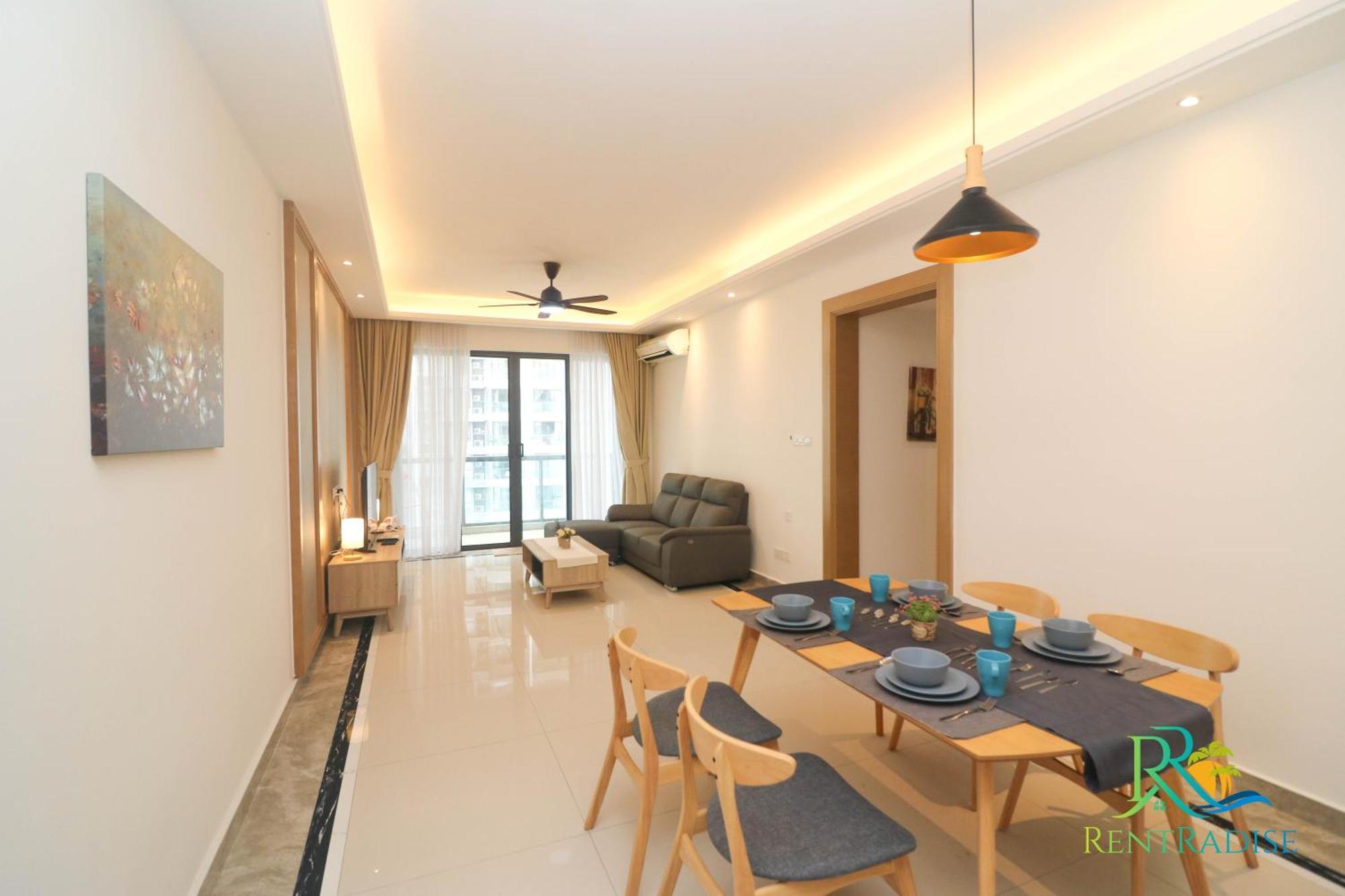 R&F Princess Cove Ciq Premium Sea & City View Suites By Neo Johor Bahru Rom bilde